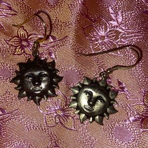 COSTUME sun earrings